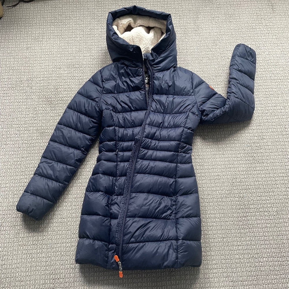 SAVE THE DUCK - Hooded Giga, Women's XS, Navy